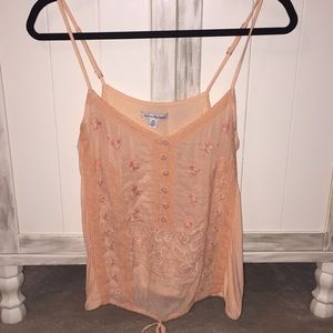 American Eagle Peach Blouse